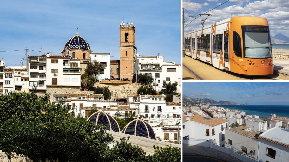 A Day Trip to Altea by Tram